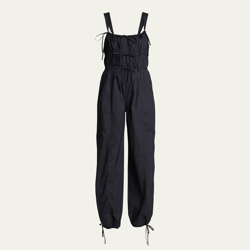 Ulla Johnson Tatum Black Sleeveless Jumpsuit